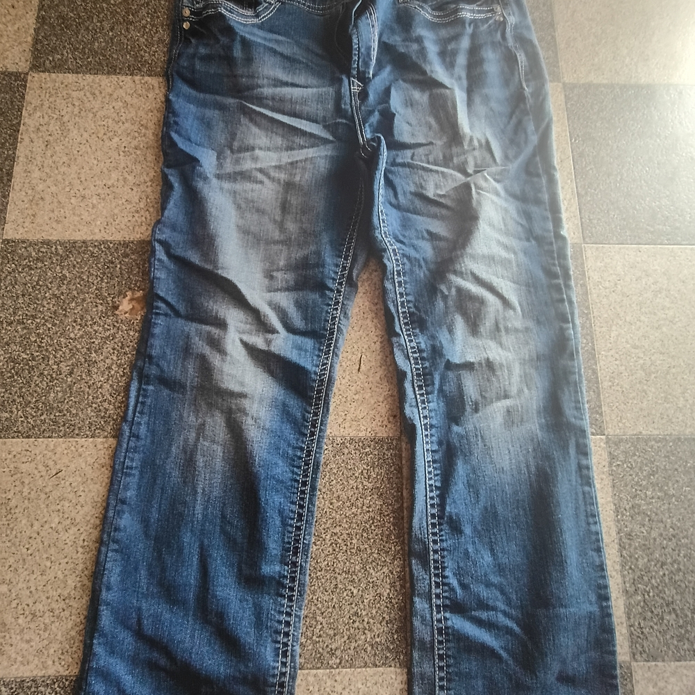Wallflower Men's Straight Leg Blue Jeans